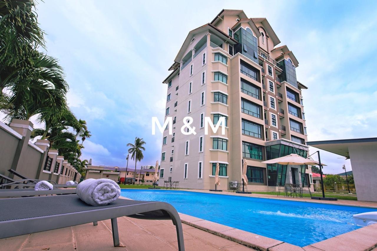 Aa Residen Luxury Condo Homestay 18Mins Walk Tanjung Aru Beach & Golf Course, Not Beach Side Resort Kota Kinabalu Exteriör bild
